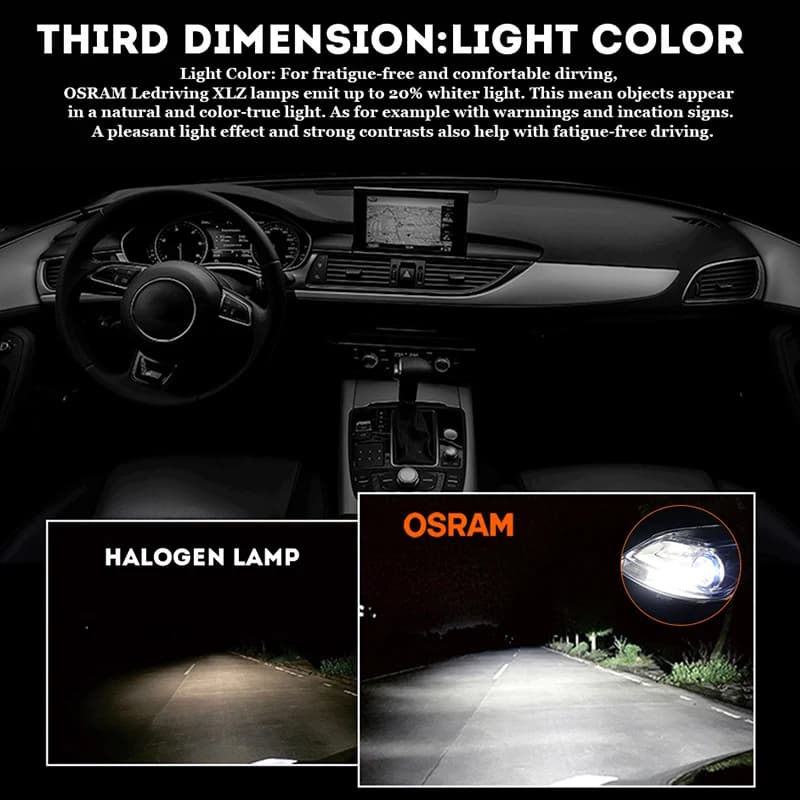 OSRAM H4 H7 H11 Led Headlight Bulbs H8 9005/HB3 9006/HB4 9012 HIR2 ...