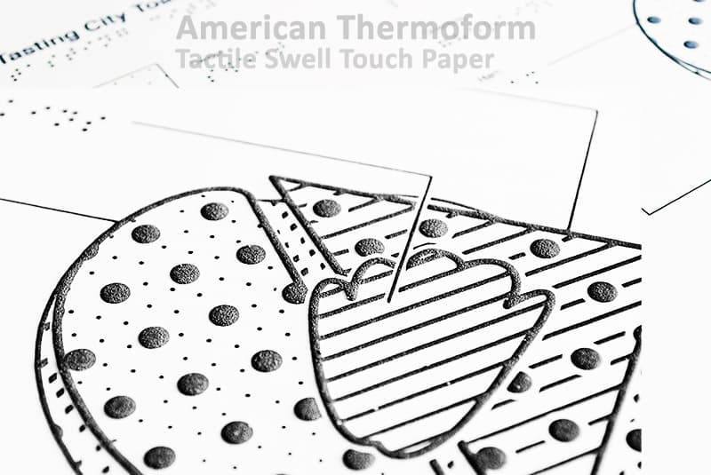 Swell Touch Paper for Tactile Graphics | American Thermoform