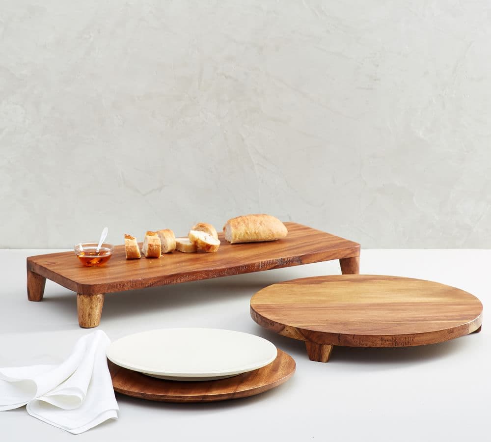 Acacia Wood Charger Plate | Pottery Barn