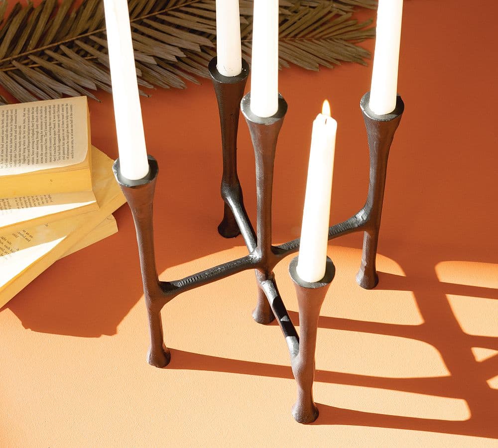 Pompero Candelabra | Pottery Barn