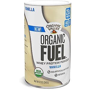 Organic Valley Organic Fuel Whey Protein Powder Reviews - Trailspace