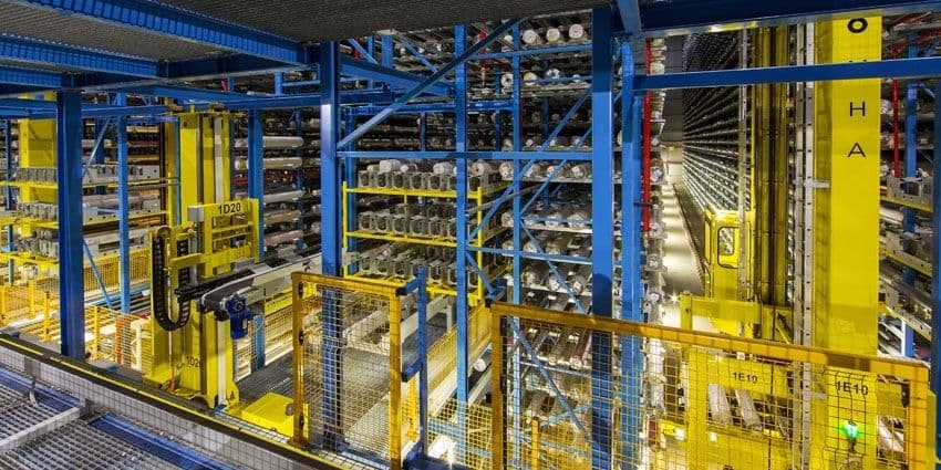 SRM warehouses for automatic storage - Automha