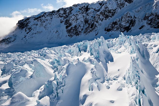 New Zealand – Ice Spikes Fox Glacier – www.WILDNATUREPHOTOTRAVEL.com