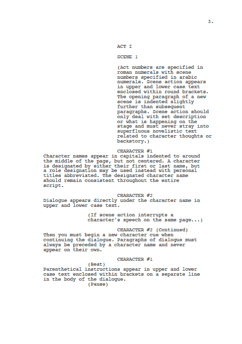 Play Script
