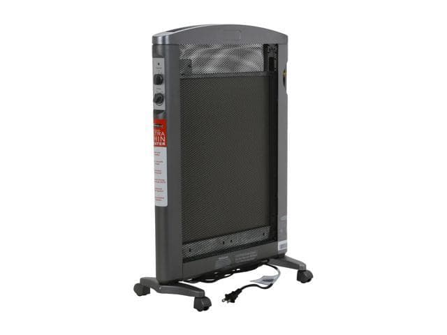 Soleus Air HM1-10-32 Micathermic Flat Panel Heater with Dial Control ...