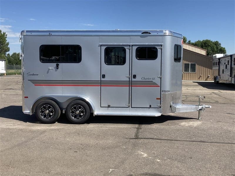 2024 Sundowner 2 horse Charter SE STRAIGHT LOAD WARM BLOOD HEIGHT