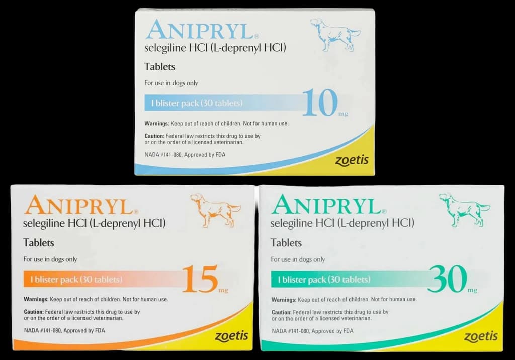 ANIPRYL (Selegiline HCl) Tablets for Dogs, 30 tablets, 5-mg - Chewy.com