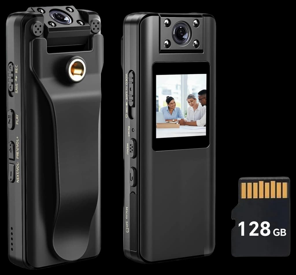 BOBLOV Body Camera With Vide…