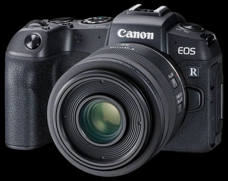 Canon EOS RP Full-Frame Mirrorless Interchangeable Lens Camera + RF24-105mm Lens F4-7.1 is STM Lens Kit- Compact and Lightweight for Traveling and Vlogging, Black (3380C132)