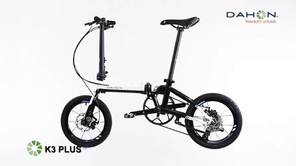 DAHON K3 Plus - 16 inch folding bike - YouTube