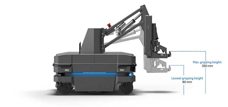 MiR Hook 250 | HMI-MBS | Robot mobile autonome