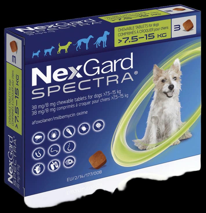 NexGard Spectra Compresse masticabili per cani | Atlantic Pet Products