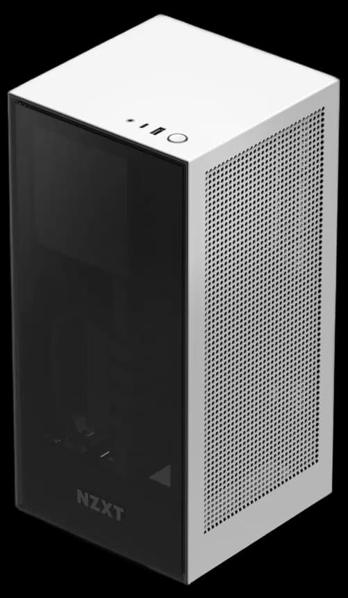 NZXT H1 Mini-ITX Liquid Cooled Computer Case With 650W Gold PSU – Matte ...