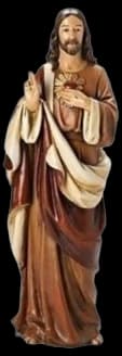 Joseph's Studio by Roman - Sacred Heart of Jesus Figure, for 18" Scale ...