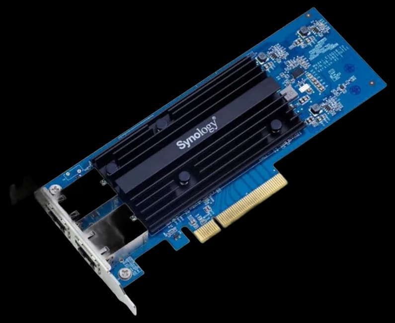 Synology E10G21-F2 Dual Port 10G SFP+ PCIe 3.0 Ethernet Adapter