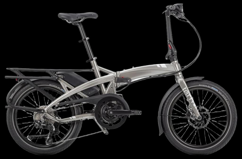 Tern Vektron S10 Performance 10 Speed Folding Electric Bike - Silver
