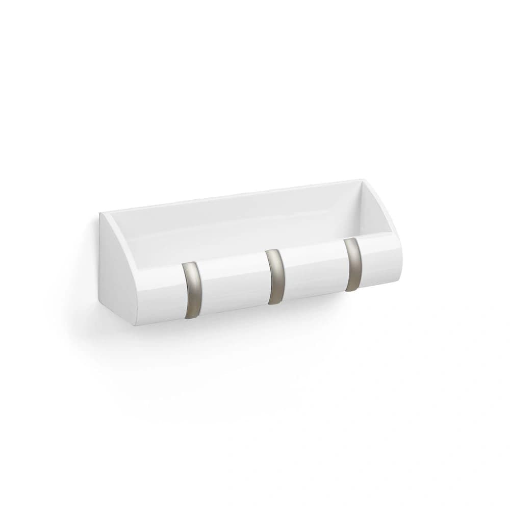 Umbra® Cubby Flip 3-Hook Mini Organizer | Key hooks, Cubbies, Wall ...