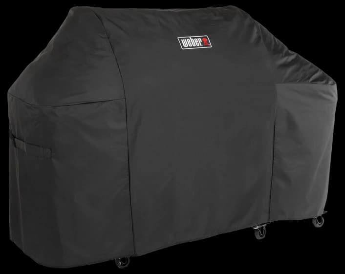 Weber Premium Weather-Resistant Fabric Outdoor Grill/Griddle Cover with ...