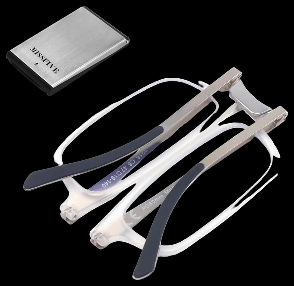 Amazon.com: Missfive Folding Foldable Reading Glasses for Men Women ...