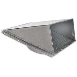 4" Galvanized Fresh Air Intake Hood at Menards®