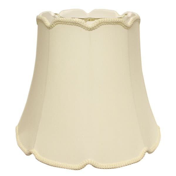 Cloth & Wire 14-in x 16-in Egg Silk Empire Lamp Shade SI10324 | RONA