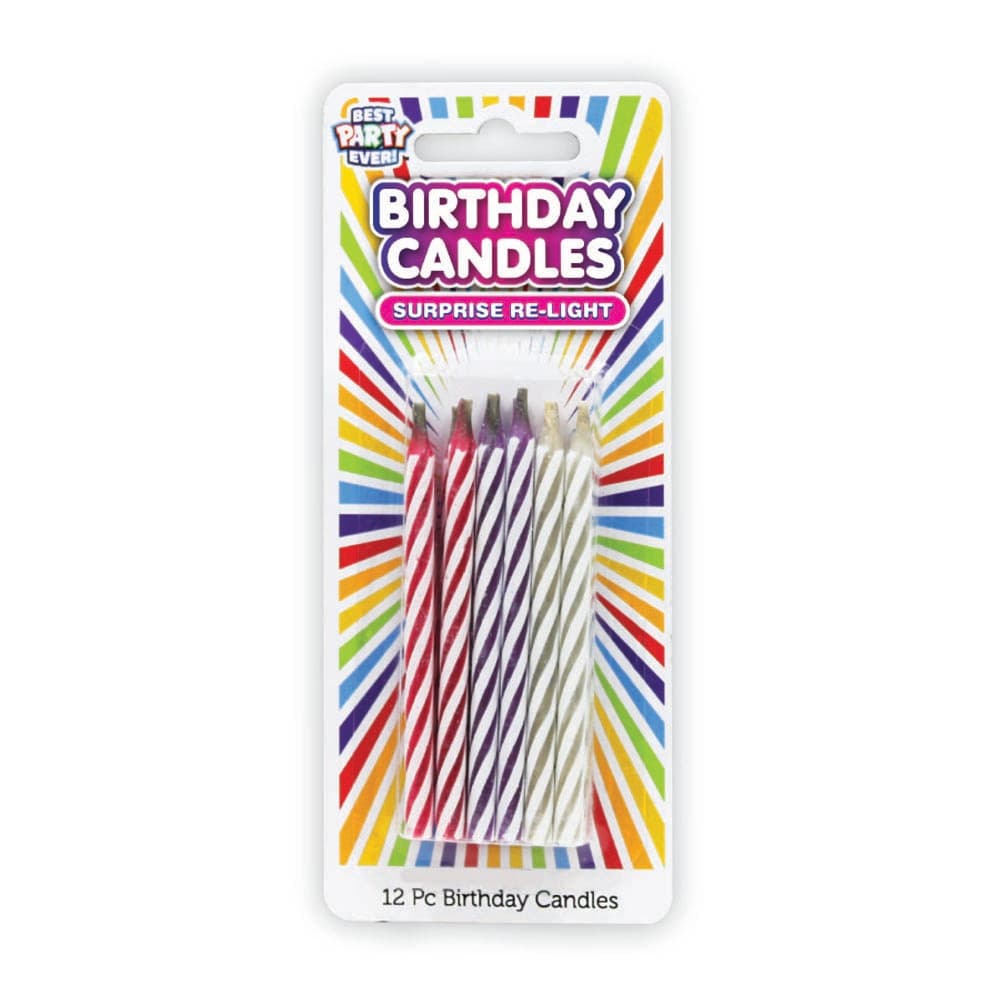 Birthday Candles - Surprise Relight - POP! Party Supply