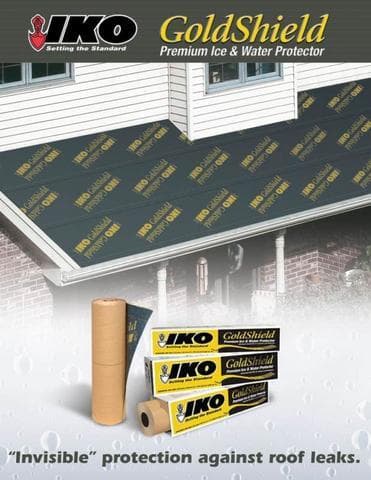Roof Replacement Technical Papers - IKO GoldShield Ice & Water Shield