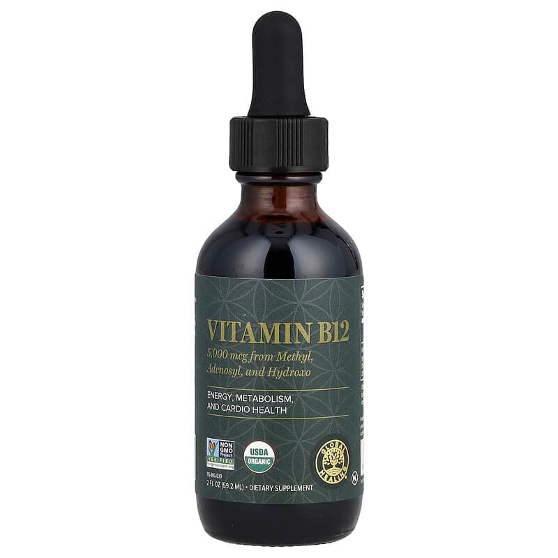 Vitamin B12, 5,000 mcg, 2 fl oz (59.2 ml)