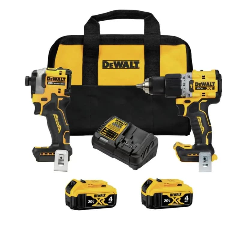 Kit de taladro y atornillador de impacto inalámbricos CRAFTSMAN V20 MAX