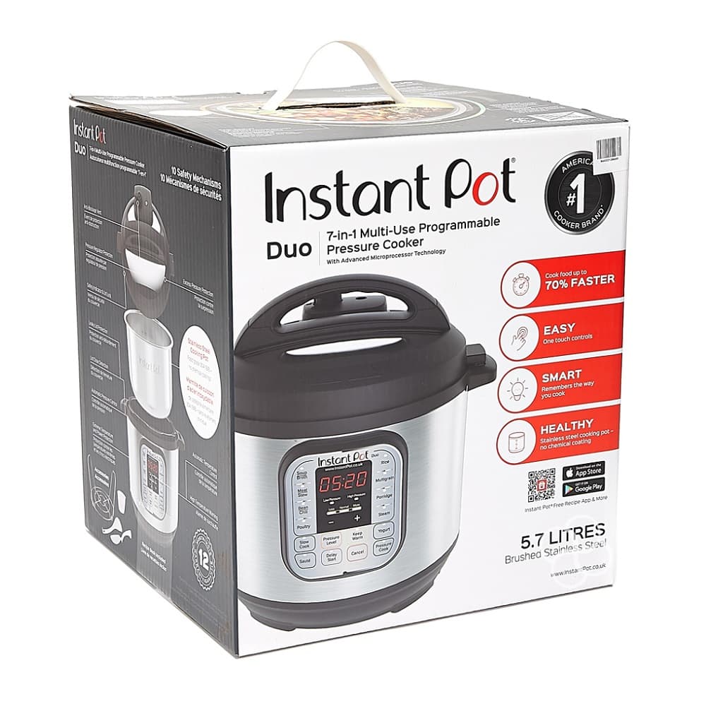 Instant Pot Duo Electric Pressure Cooker 7-In-1 Smart Cooker at Teresa ...