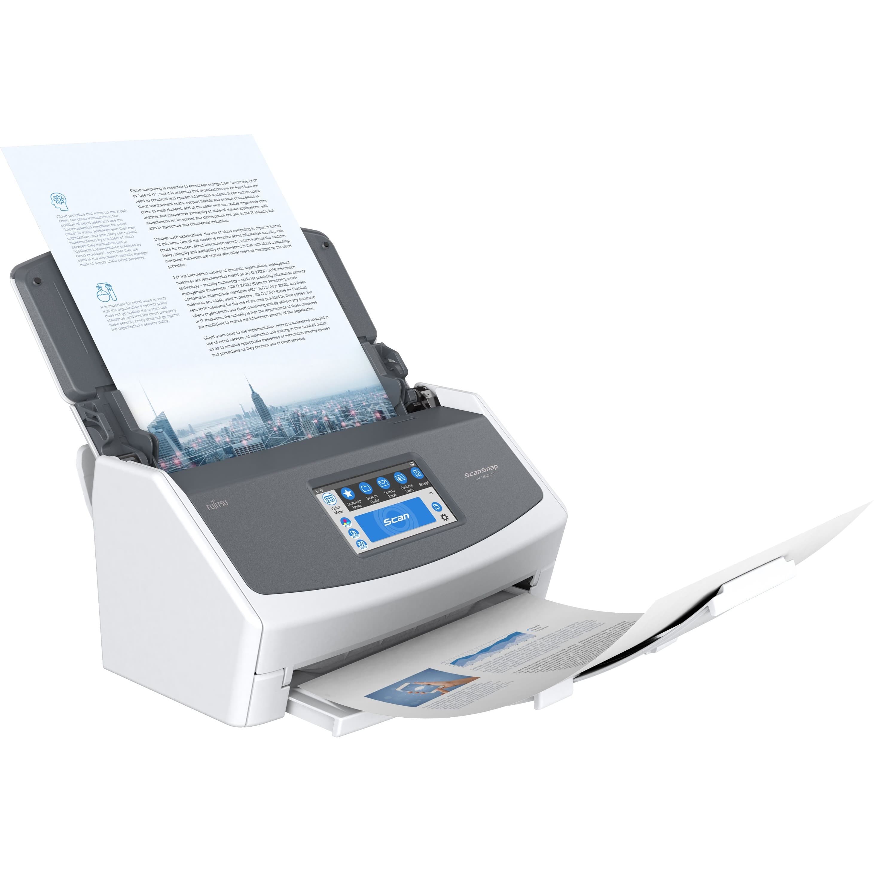 Fujitsu ScanSnap iX1600 ADF Scanner - 600 dpi Optical | OfficeSupply.com