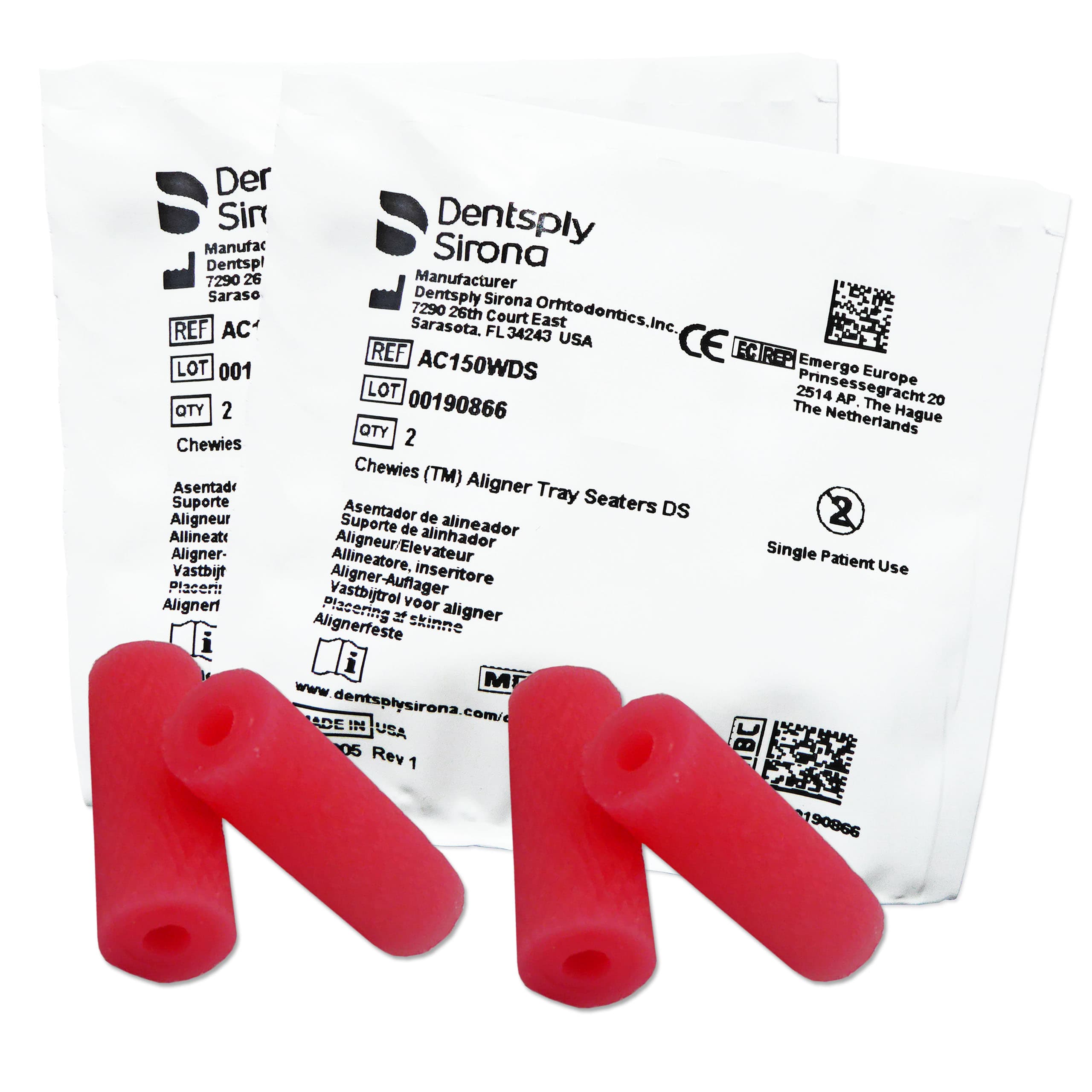 Aligner Chewies x 4 ~ Mint or Bubblegum - Dental Aesthetics