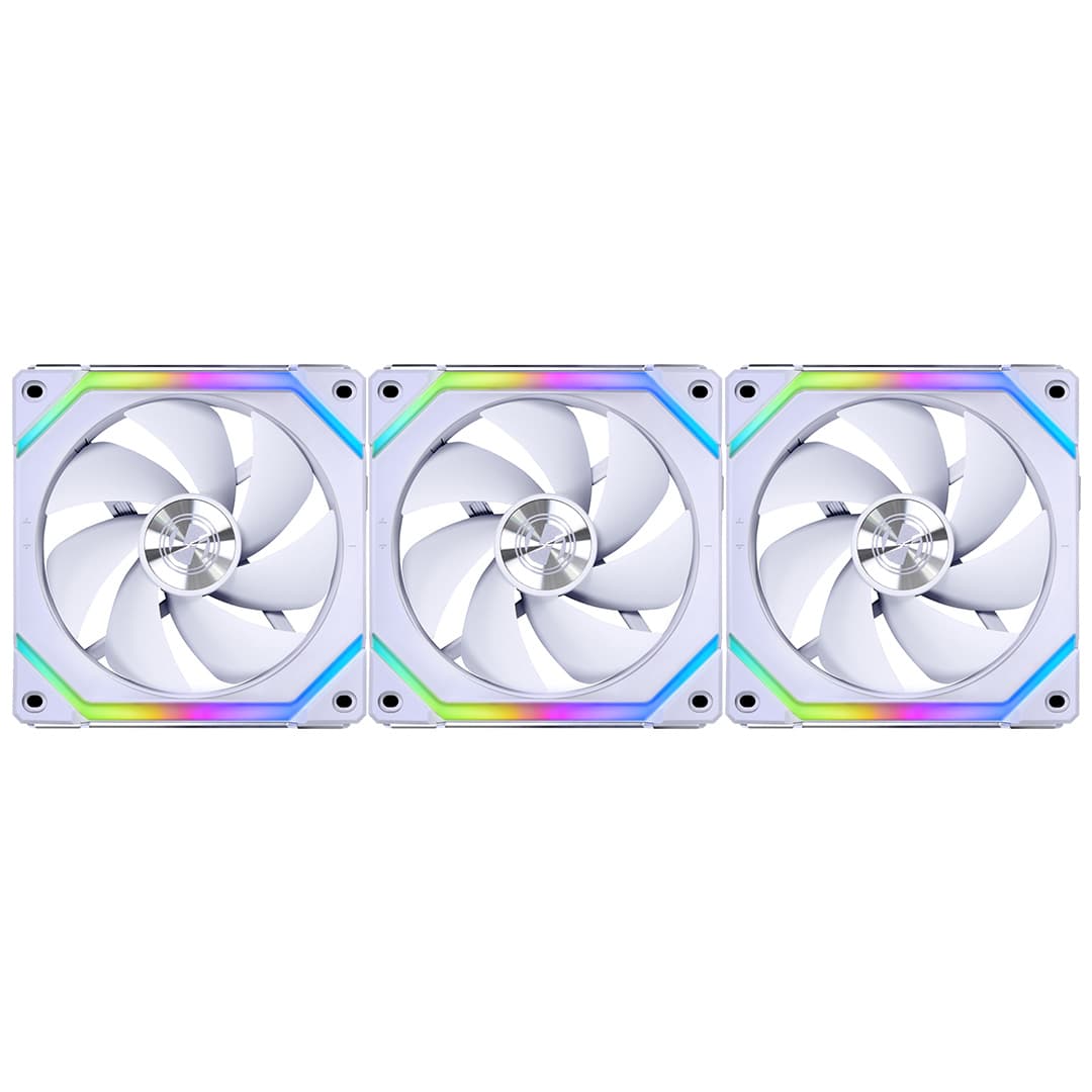 Buy Lian Li SL120 V2 Uni Fan ARGB PWM 120mm White 3 Pack [SL120V23W ...