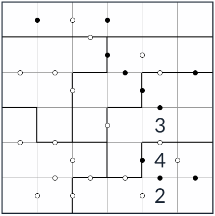 Expert 6x6 Irregular Kropki Sudoku 6x6 Puzzles - Online Challenge ...