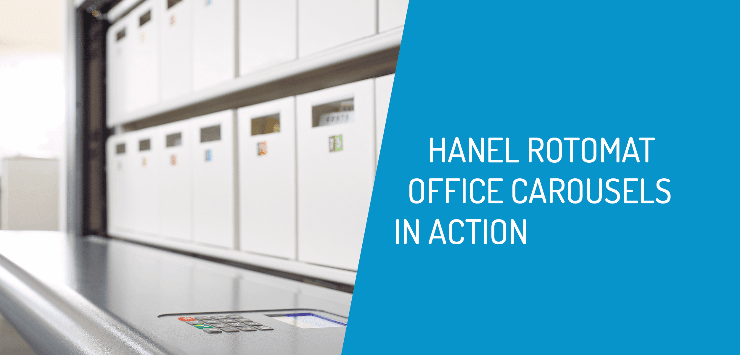 Hanel Rotomat Office Carousels in Action - Headland Storage