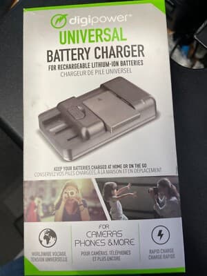 Digipower Universal Battery travel Charger For Rechargeable ...