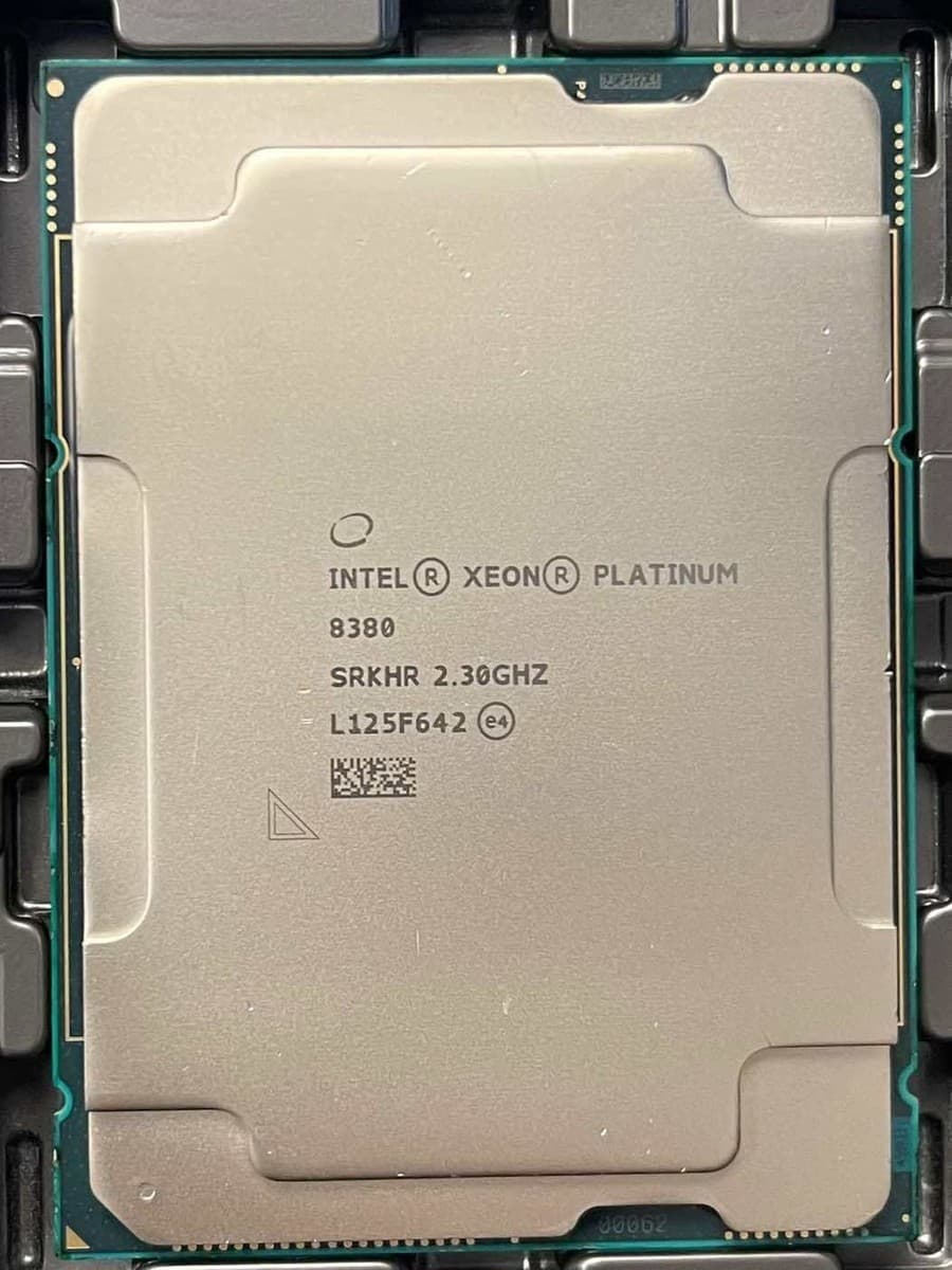 Intel Xeon Platinum 8380 40-Core 2.30GHz-3.40GHz 270W LGA4189 ...
