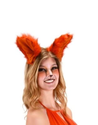 Deluxe Fox Cosplay Animal Ears Headband Elope | eBay