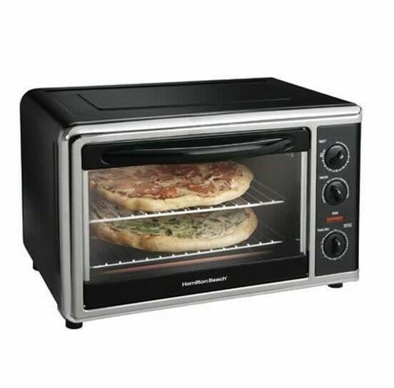 Hamilton Beach 31104D Countertop Convection Oven with Rotisserie ...