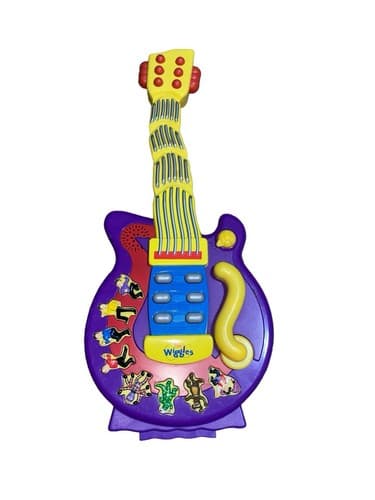 Spin Master The Wiggles Dancing Guitar Sounds Buttons Songs Vtg 2004 ...
