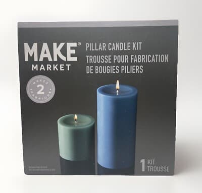 Make Market Pillar Candle Kit - Makes Two Wax Candles - New | eBay