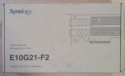Synology E10G21-F2 Dual-port 10GbE SFP Ethernet Adapter for sale ...