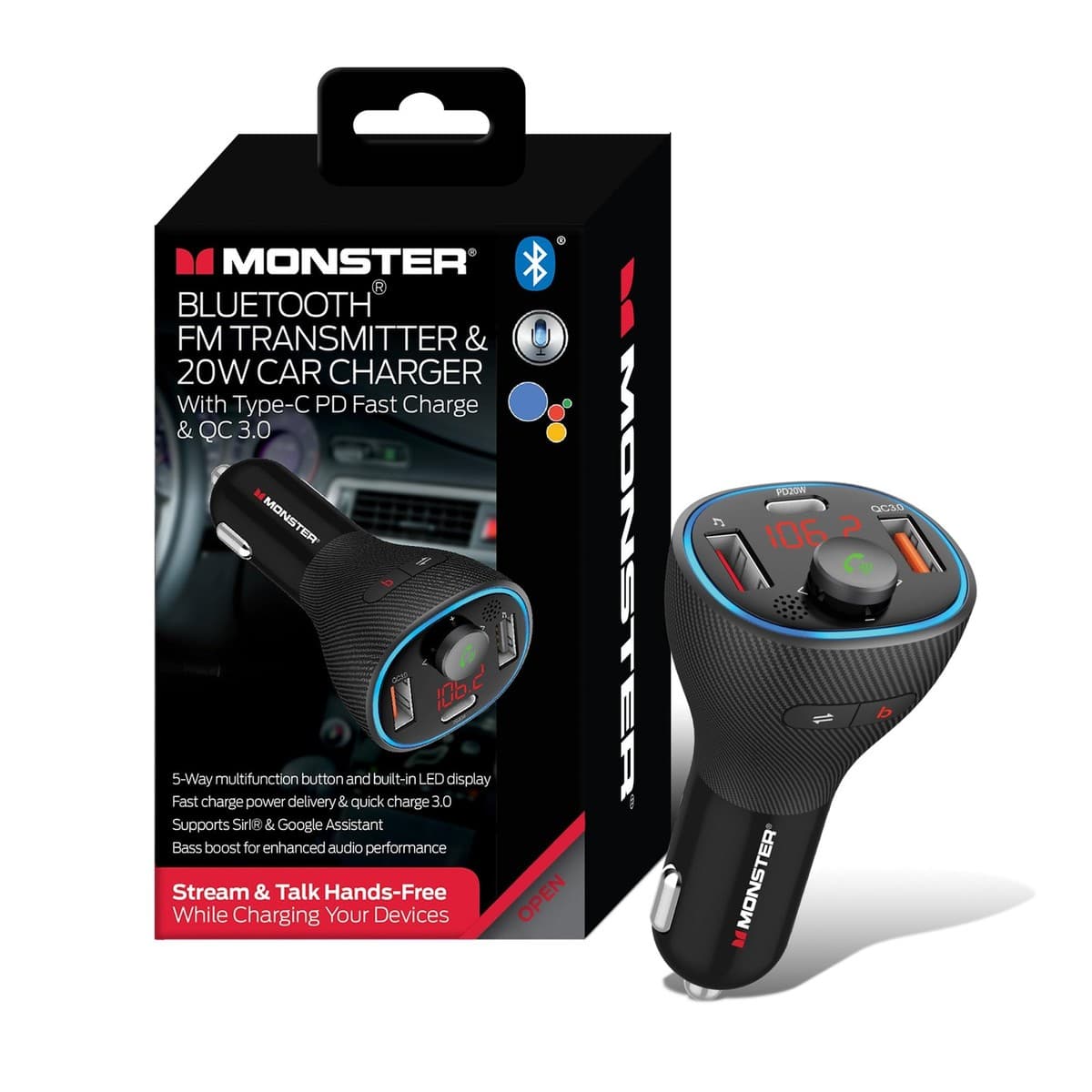 Las mejores ofertas en Transmisores de audio portátil Negro ...