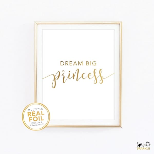 Dream Big Princess - Etsy