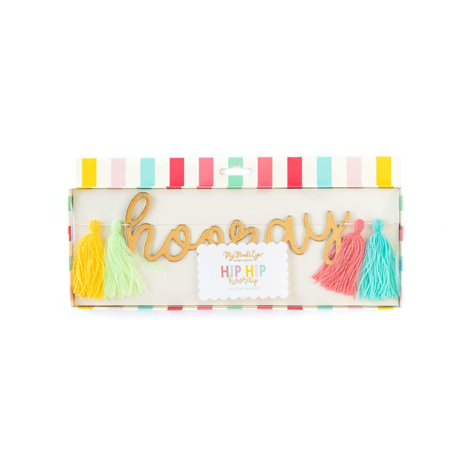 Hooray Mini Tassel Banner Hip Hip Hooray Birthday Party - Etsy