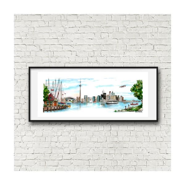 Toronto Skyline - Etsy