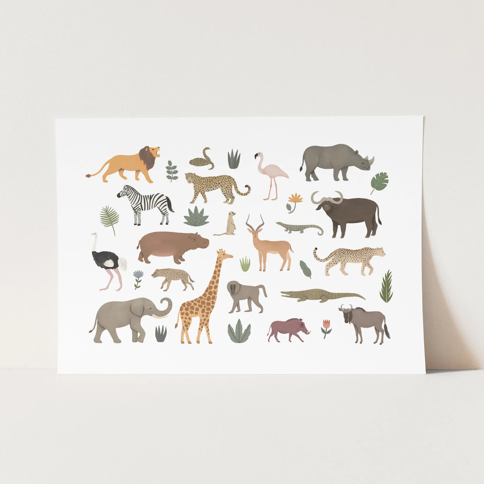Amscan Party Safari Animal Print Cutouts
