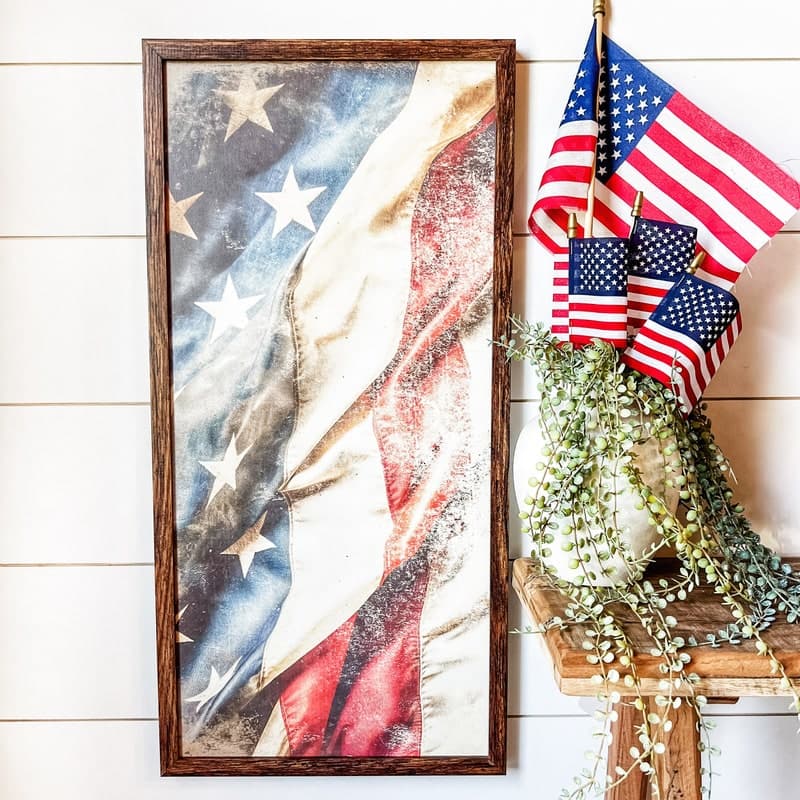 Vintage American Flag - Etsy