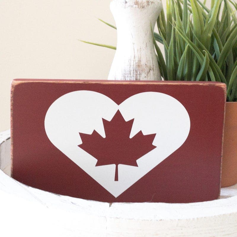 Wooden Canadian Flag - Etsy Canada