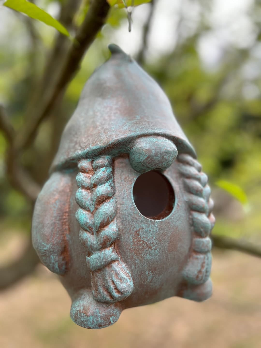 Handcrafted Gnome Birdhouse for Garden & Home , A Unique Whimsical Gift ...